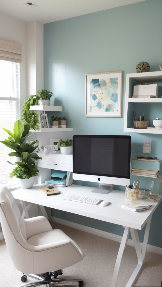 tech desk setup, home office tech desk, setup for home office, office desk setup, home office space, best home office setup