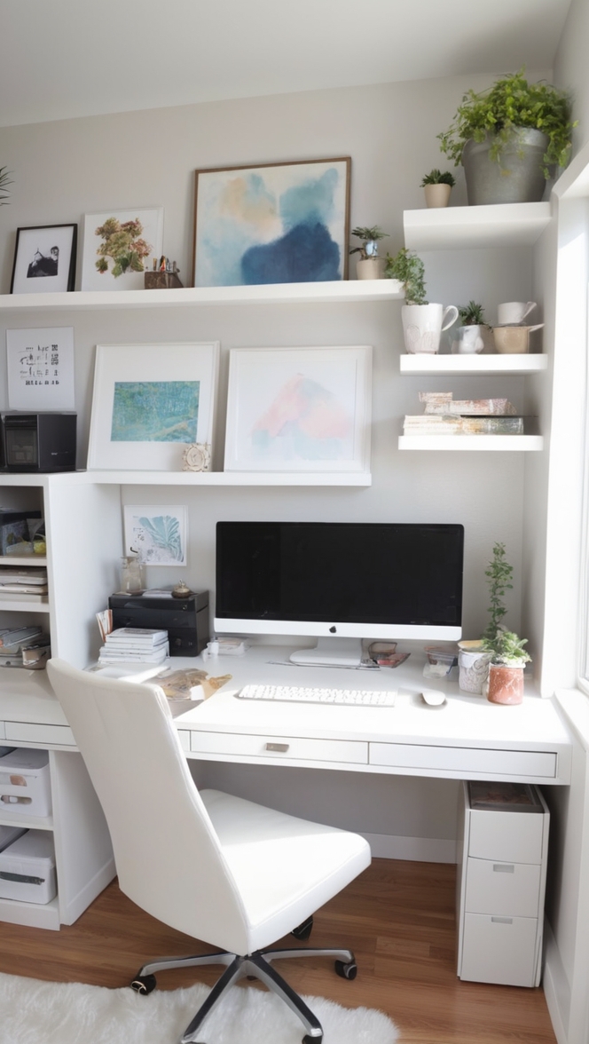 monitor setup, desk organization, home office ideas, triple screen setup, ergonomic workstation