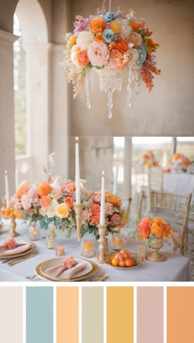 wedding color schemes, wedding color combinations, wedding color inspiration, wedding color ideas, wedding color trends
