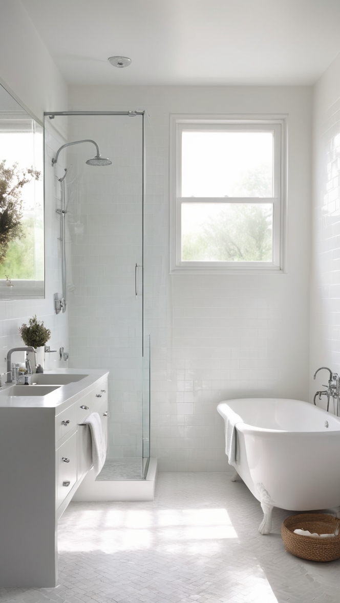 white marble bathroom tiles, large white bathroom tiles, glossy white bathroom tiles, matte white bathroom tiles, classic white bathroom tiles