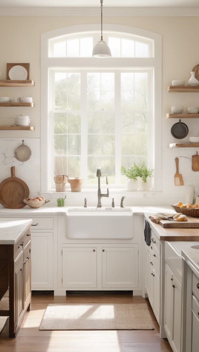 white kitchen design, farmhouse kitchen renovation, country kitchen decor, rustic kitchen ideas, modern farmhouse kitchen