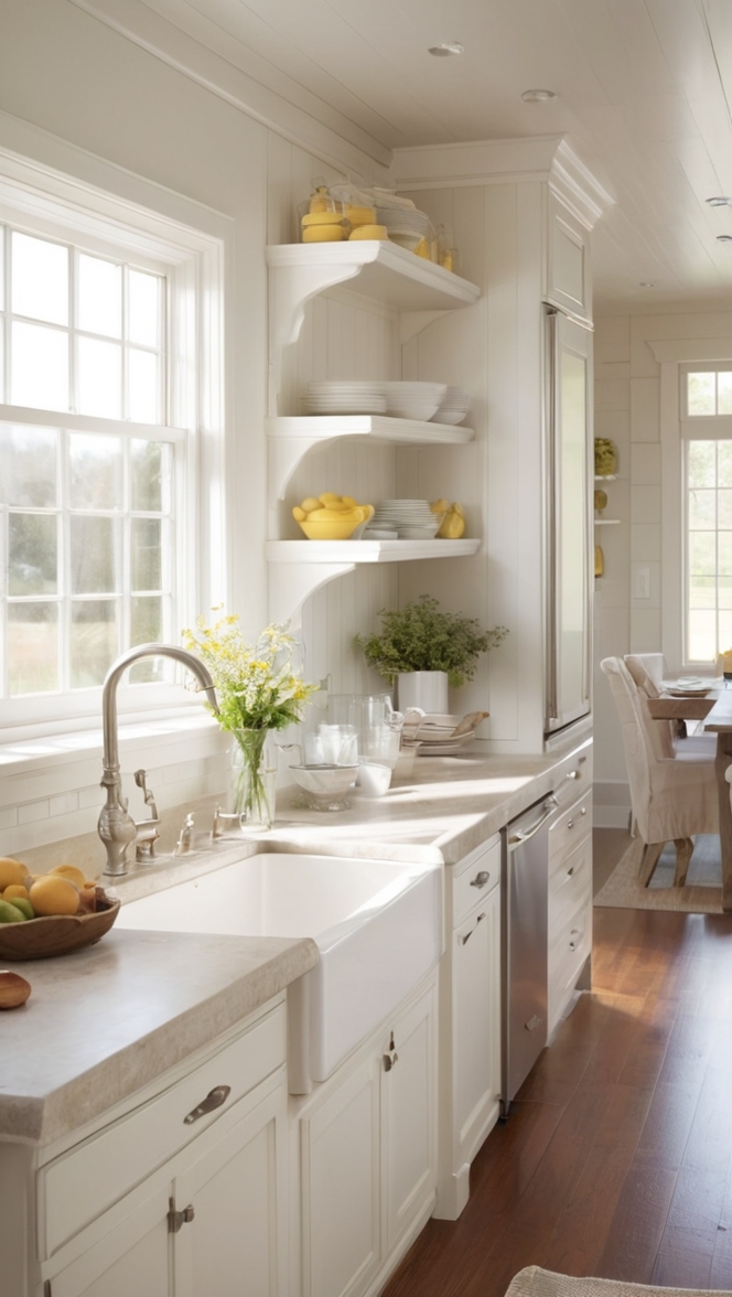 white kitchen design, farmhouse kitchen renovation, country kitchen decor, rustic kitchen ideas, modern farmhouse kitchen