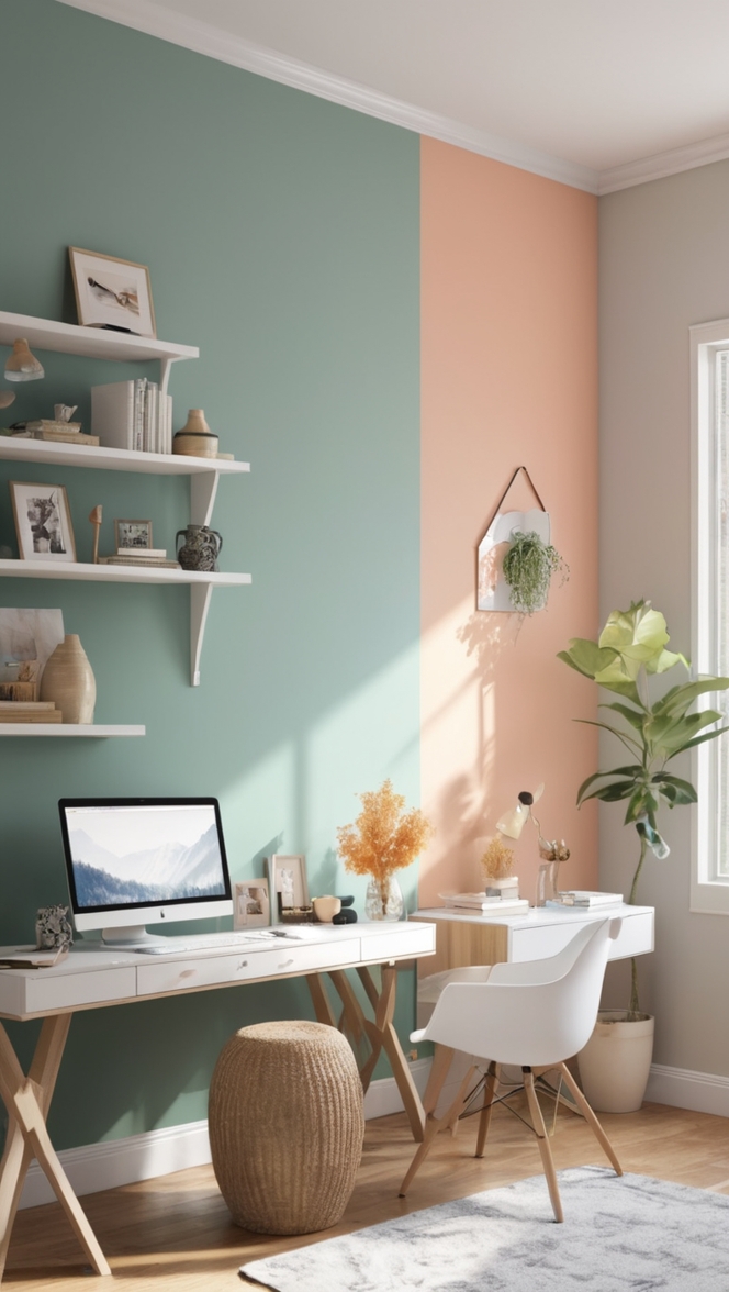 work from home setup ideas, home office organization, remote work office decor, productive work space, ergonomic home office furniture