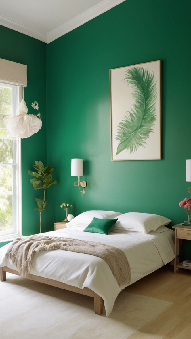 emerald green furniture, emerald green decor, emerald green bedding, emerald green curtains, emerald green paint