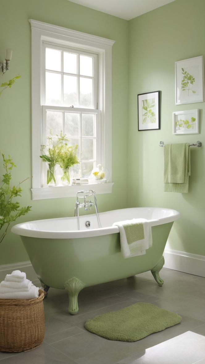 green and grey bathroom ideas, luxury green bathroom, grey bathroom decor, modern green bathroom, stylish grey bathroom