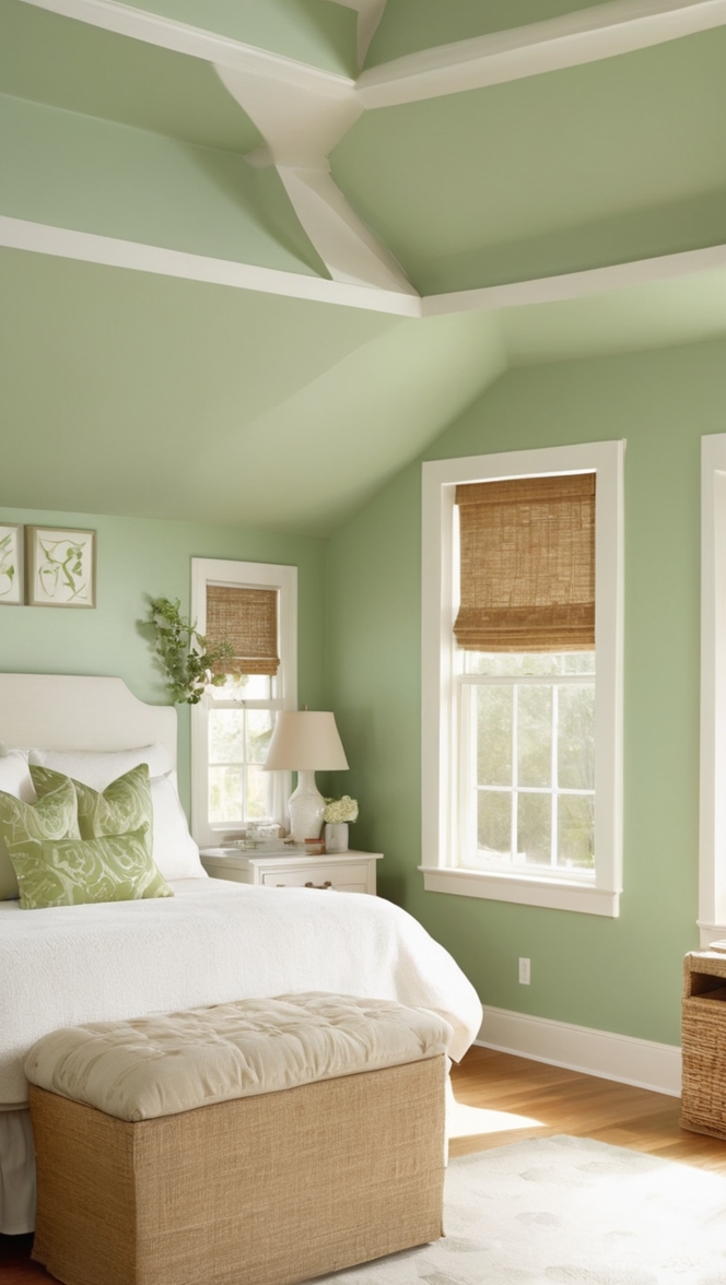 green and white bedroom decor, white and green bedding, green and white bedroom ideas, green and white bedroom furniture, green and white bedroom accessories