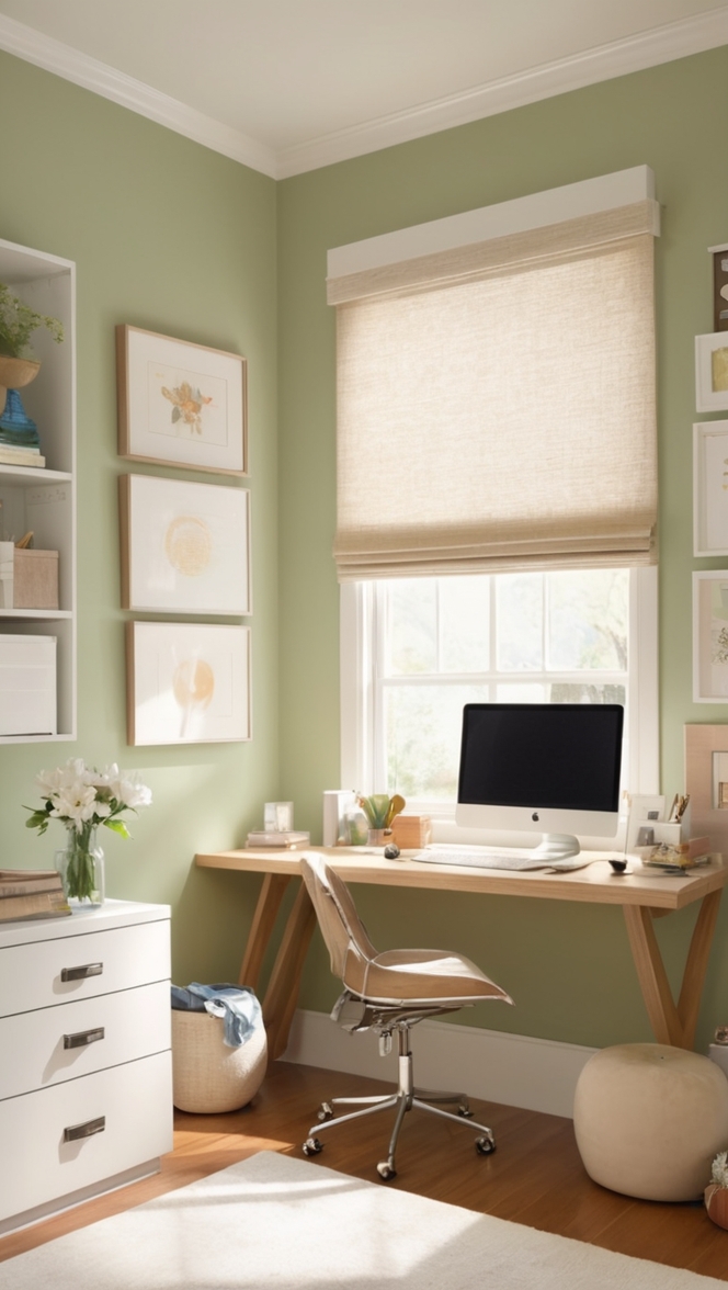 home office design, small space organization, bedroom workspace, home office solutions, efficient workspace