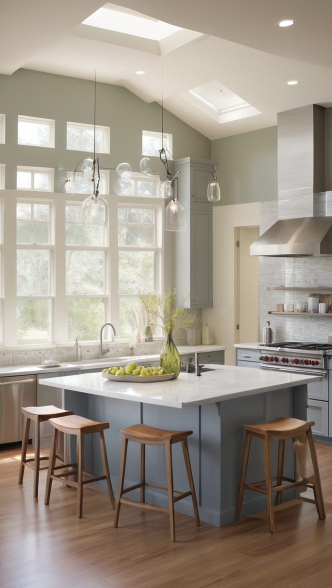 modern kitchen cabinets, kitchen island design, contemporary kitchen ideas, minimalist kitchen decor, luxury kitchen renovation