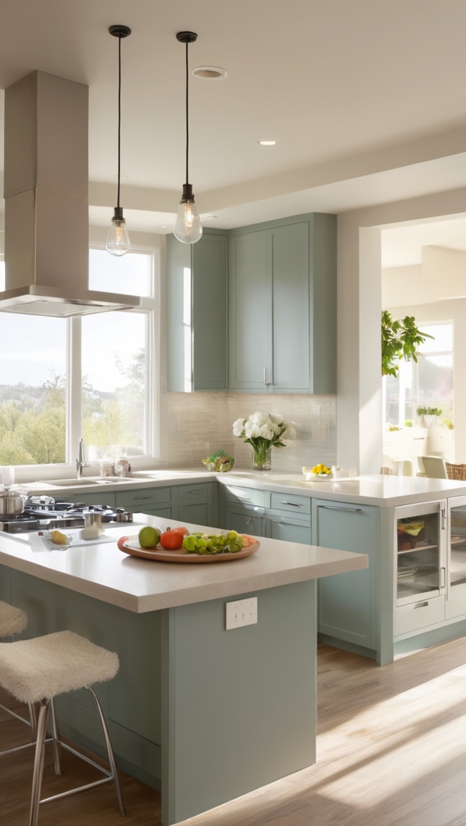 modern kitchen cabinets, kitchen island design, contemporary kitchen ideas, minimalist kitchen decor, luxury kitchen renovation