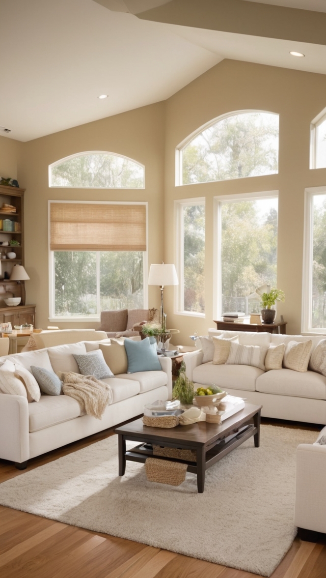 open concept living room, kitchen remodel, home renovation ideas, interior design inspiration, modern farmhouse style