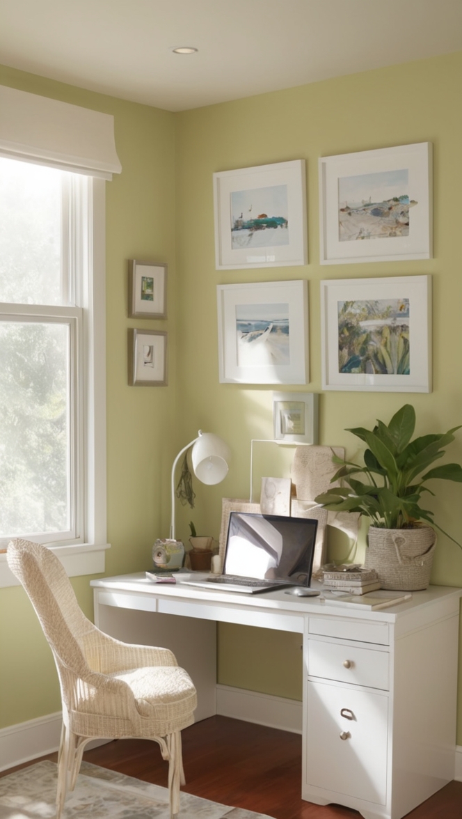 small home office, design ideas, guest room, small space, decorating ideas