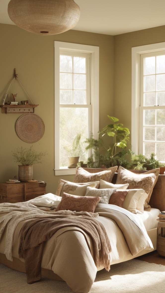 warm bedroom colors, soothing bedroom colors, natural bedroom colors, neutral bedroom tones, earth tone bedroom colors
