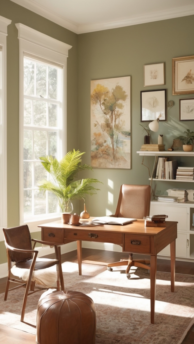 home office decor, vintage office furniture, retro office supplies, antique desk chair, classic home office design