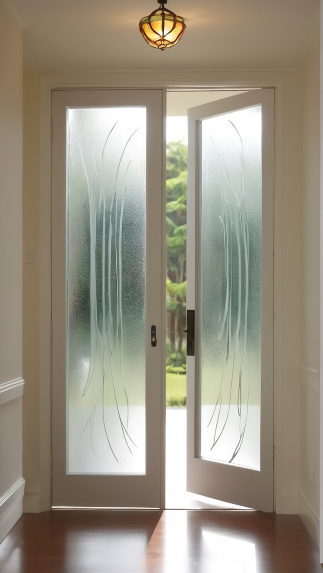 What do you think of the latest main door glass design entrance? ?