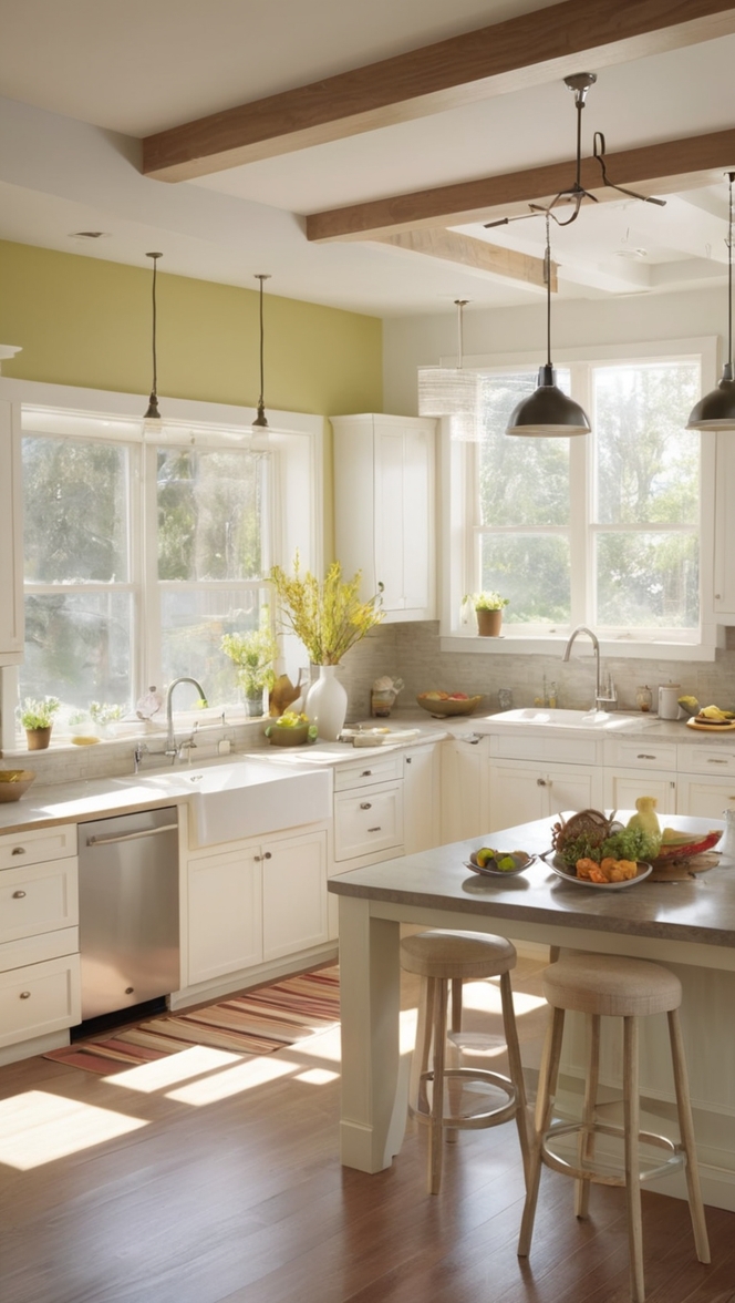 What are some must-have features in an open concept kitchen? ?