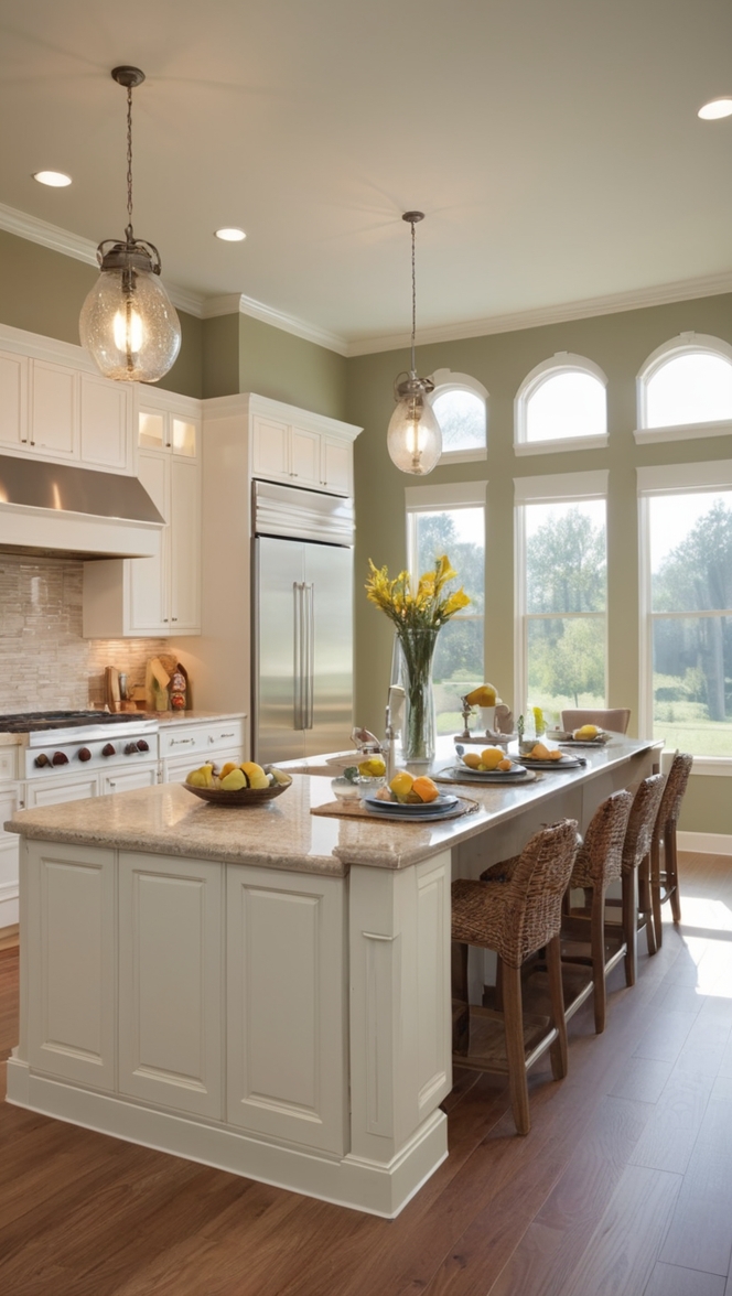 open concept kitchen living room, 
modern open plan kitchen, 
open concept kitchen design, 
open plan kitchen living area, 
contemporary open plan kitchen