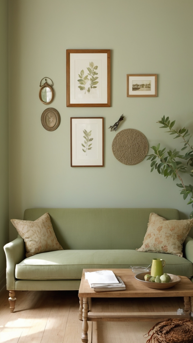 sage green couch, green sofa living room, sage sofa, sage green furniture, green living room décor