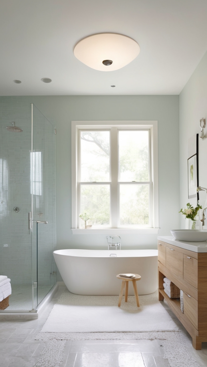 bathroom remodel ideas, modern bathroom design, small bathroom renovation, contemporary bathroom decor, compact bathroom layout