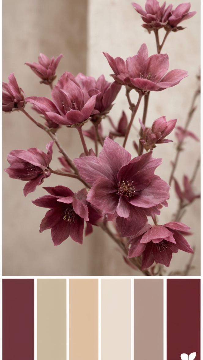 burgundy paint, deep red decor, maroon room ideas, wine red color scheme, crimson interior design