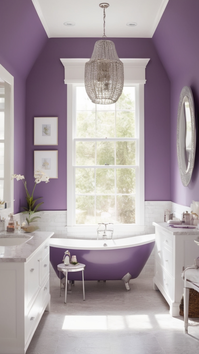 purple bathroom decor, purple bathroom accessories, purple bathroom ideas, purple bathroom set, purple bathroom tiles