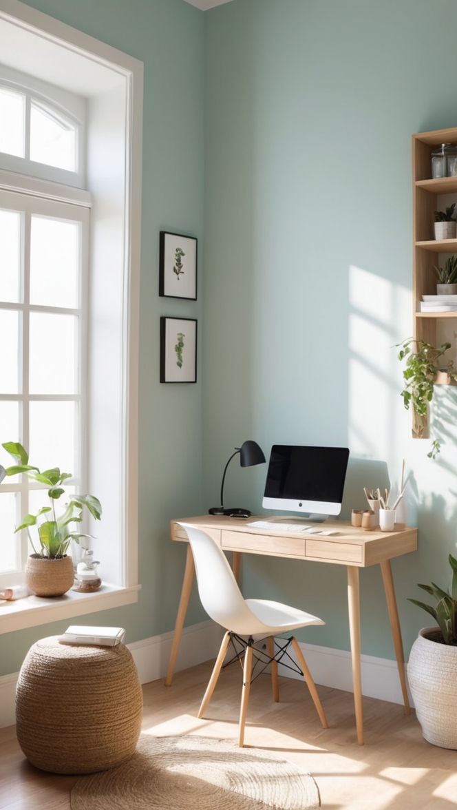 Minimalista Home Office, Minimalist Desk Setup, Minimalist Workspace Ideas, Clean and Simple Office Design, Modern Minimalist Home Office