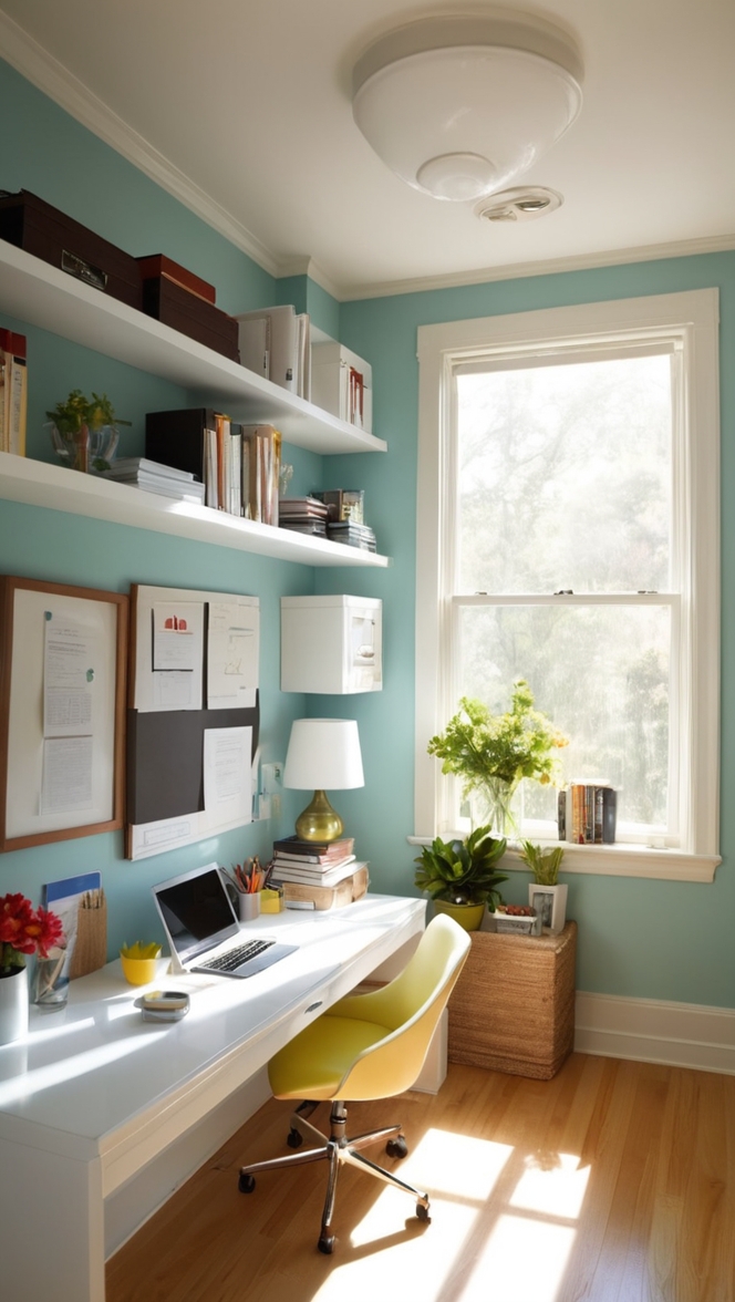 modern office design, office interior ideas, small office space, minimalist office decor, home office setup