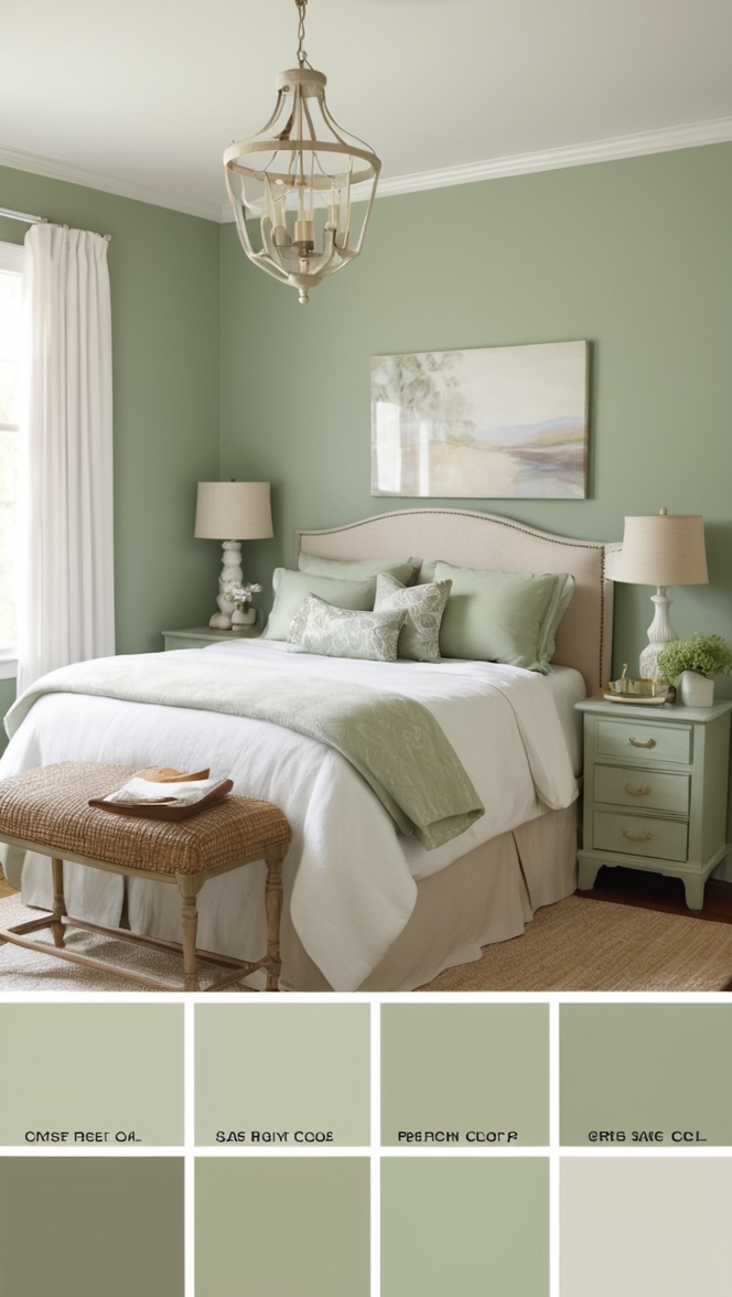 sage green paint, best sage green paint, sage green bedroom, sage green wall paint, top sage green paint
