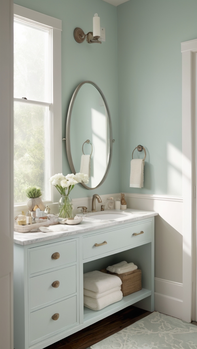 small bedroom vanity, makeup vanity table, corner vanity table, compact vanity table, wall mounted vanity