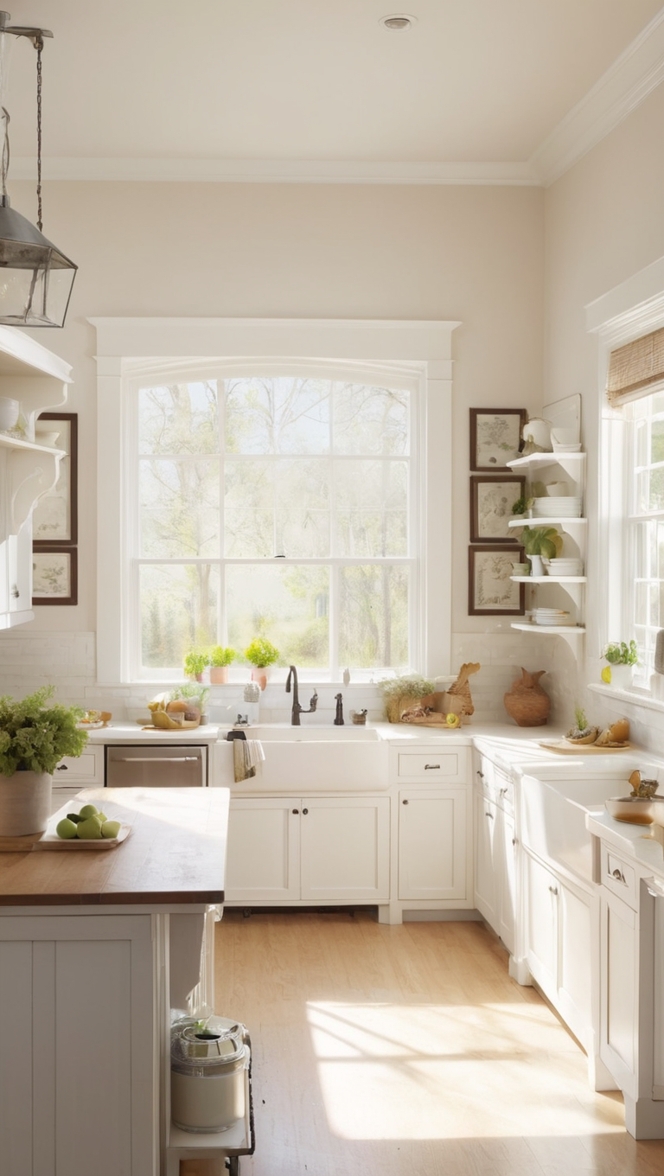 farmhouse kitchen decor, farmhouse kitchen design, white kitchen cabinets, farmhouse kitchen ideas, farmhouse sink