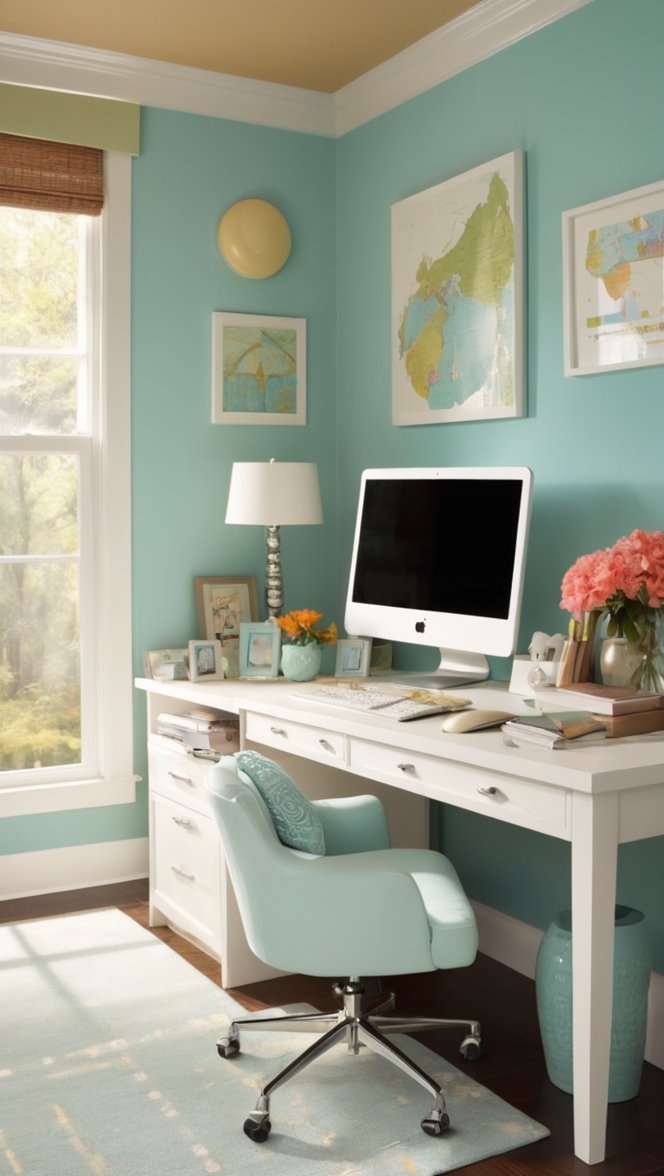 home office decor, small space organization, desk accessories, minimalist design, workspace inspiration