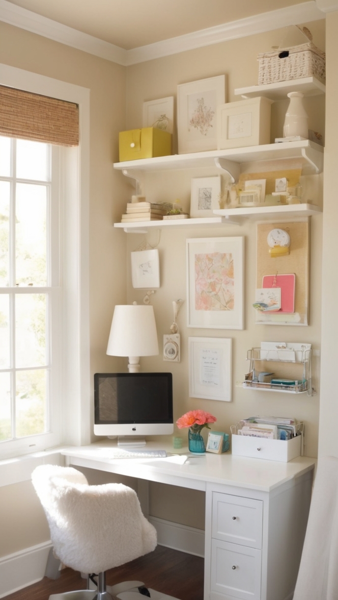 home office decor, small space organization, desk accessories, minimalist design, workspace inspiration