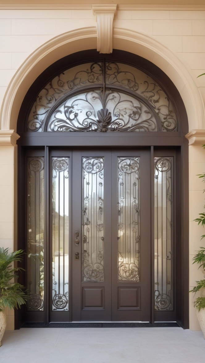 What are your thoughts on the latest iron safety door design entrance trends? ?