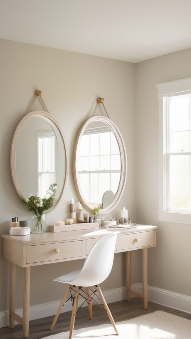 modern vanity table, small vanity set, white makeup vanity, mirrored vanity desk, makeup vanity with lights