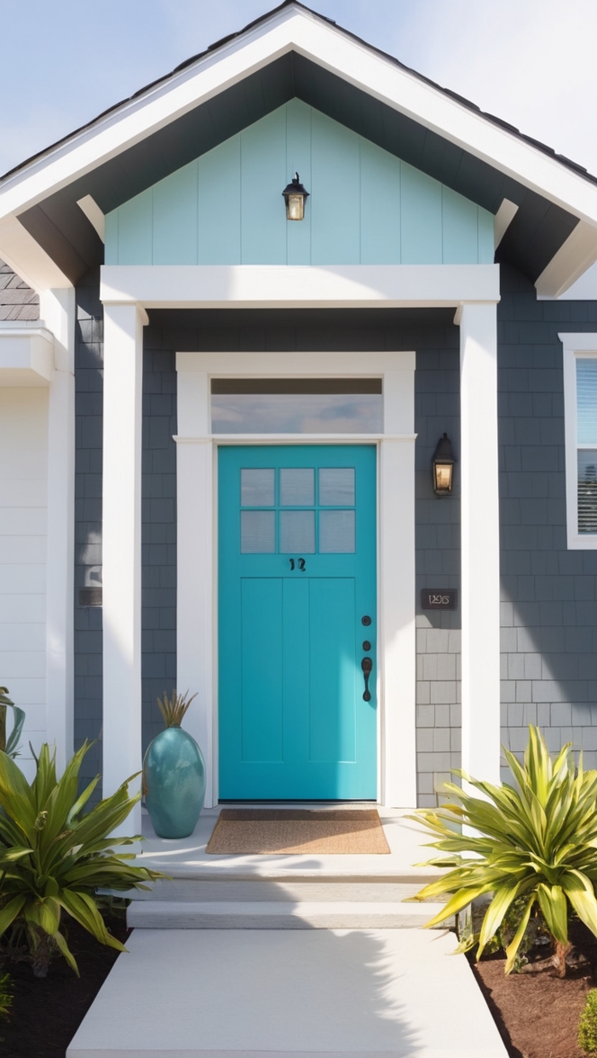 modern beach house exterior door, fiberglass entry doors, contemporary front doors, luxury front doors, designer front doors