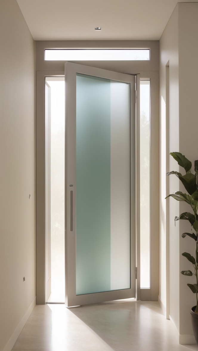 How can I enhance my home security with a modern safety door design entrance? ?