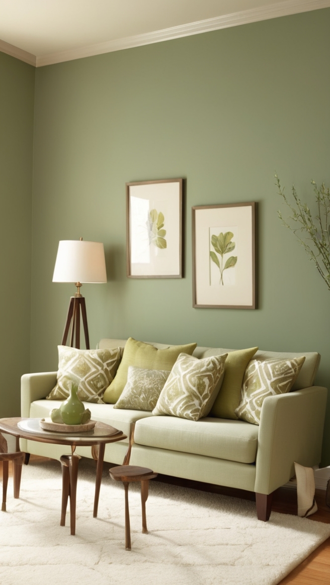 sage green paint, sage green decor, sage green walls, sage green color scheme, sage green home decor