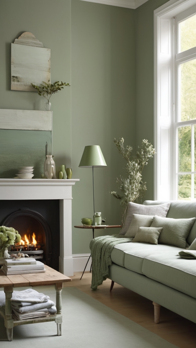 What are your favorite sage green and grey living room ideas? ?