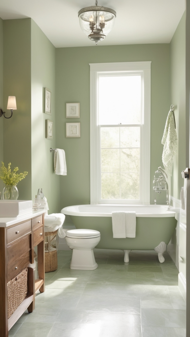 sage green bathroom decor, 
green and white bathroom ideas, 
sage green bathroom accessories, 
green and white bathroom design, 
sage green bathroom tiles