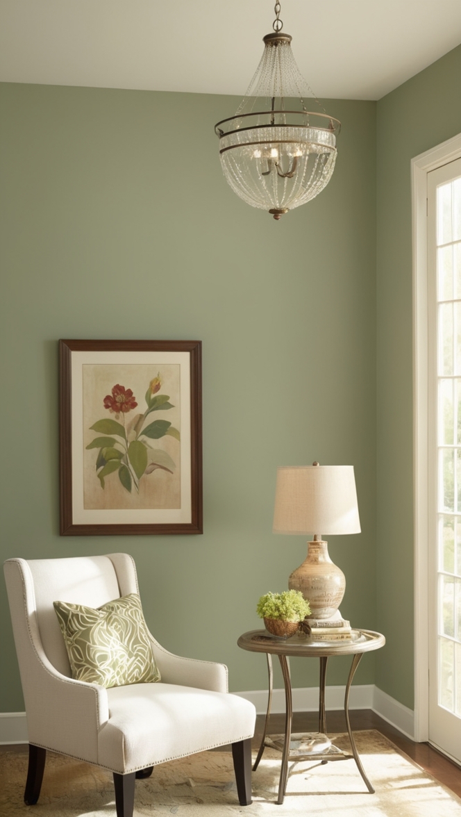 sage green paint, best sage green paint, sage green wall color, sage green bedroom walls, sage green living room walls
