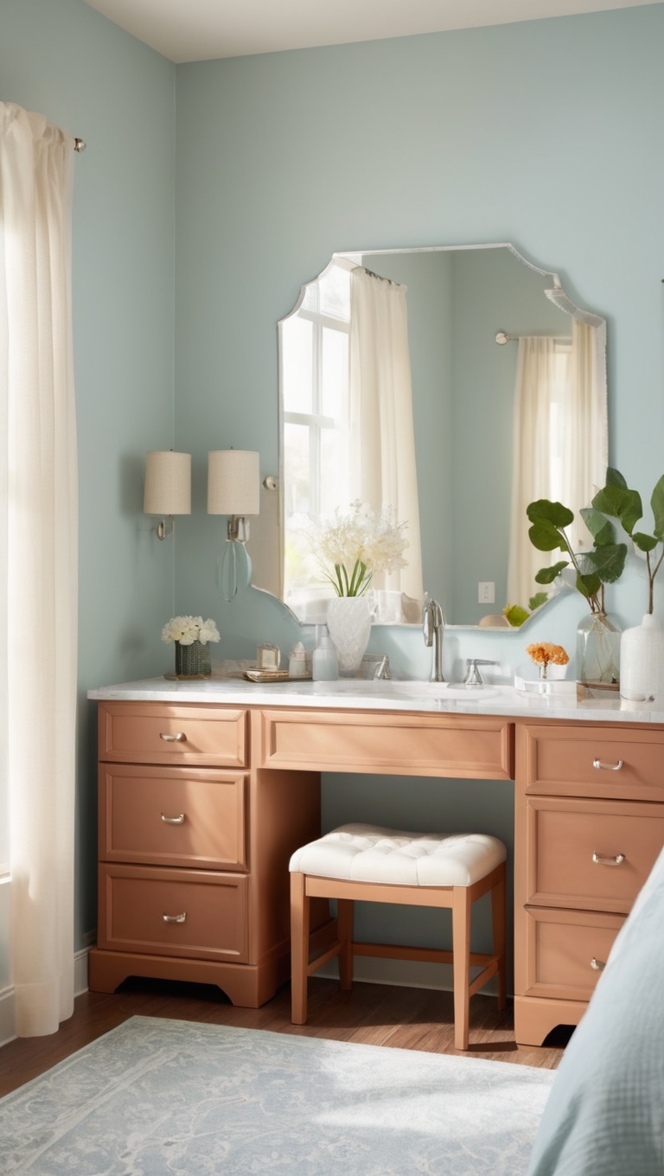 vanity mirror with lights, makeup vanity table, bedroom vanity set, vanity desk with drawers, Hollywood vanity mirror