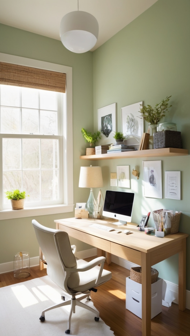 small home office design, home office organization, home office decor, workstation ideas, space-saving office solutions