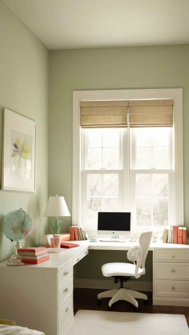 small bedroom office layout ideas, small room workspace design, compact home office furniture, tiny office decor ideas, space-saving desk solutions