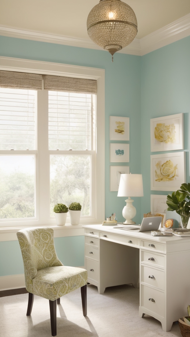 small home office decor, home office organization, office furniture for small spaces, feminine home office ideas, stylish home office designs