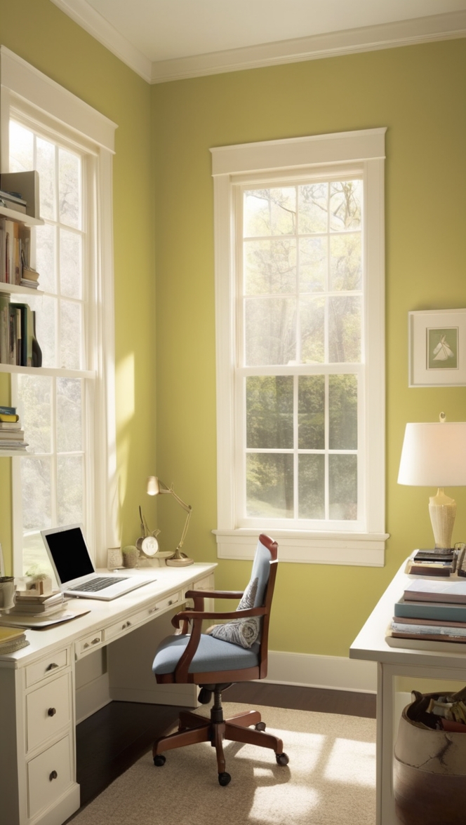 small home office setup, home office organization, compact office furniture, minimalist office decor, efficient office space