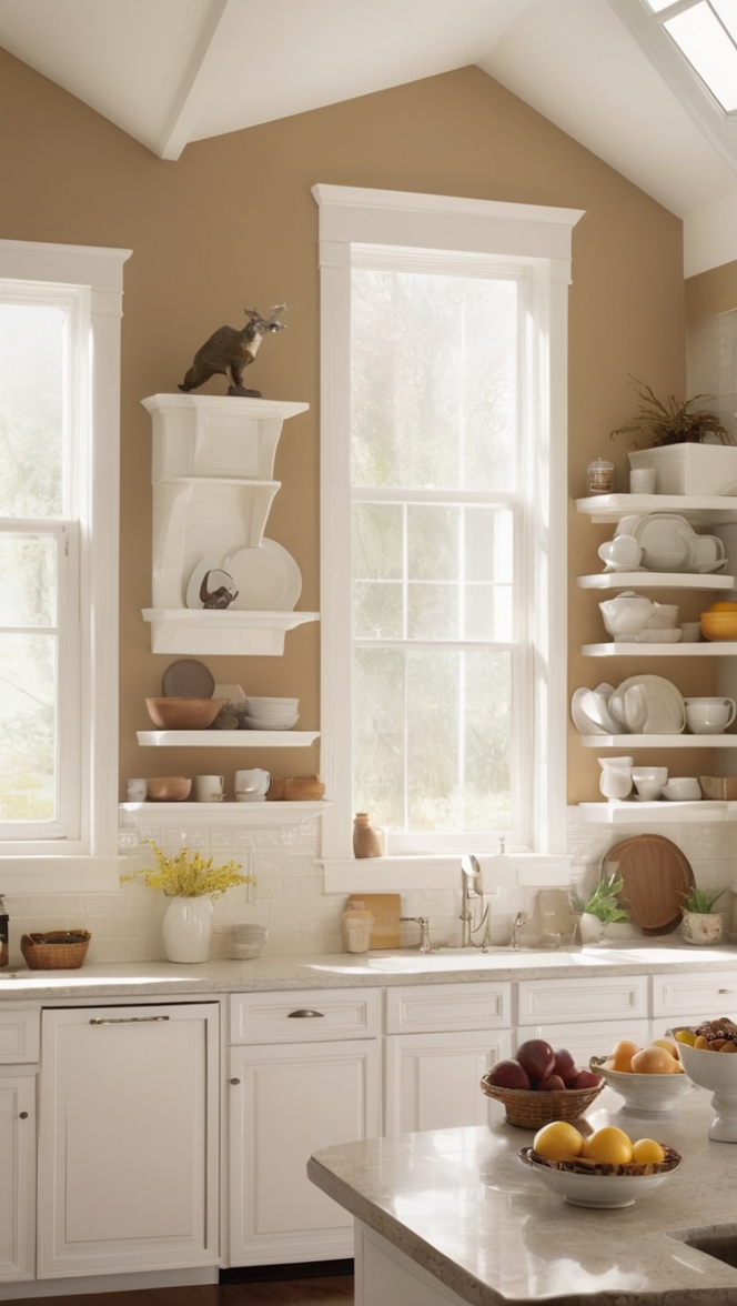 white kitchen cabinets, brown kitchen island, kitchen countertop ideas, modern kitchen design, kitchen renovation cost