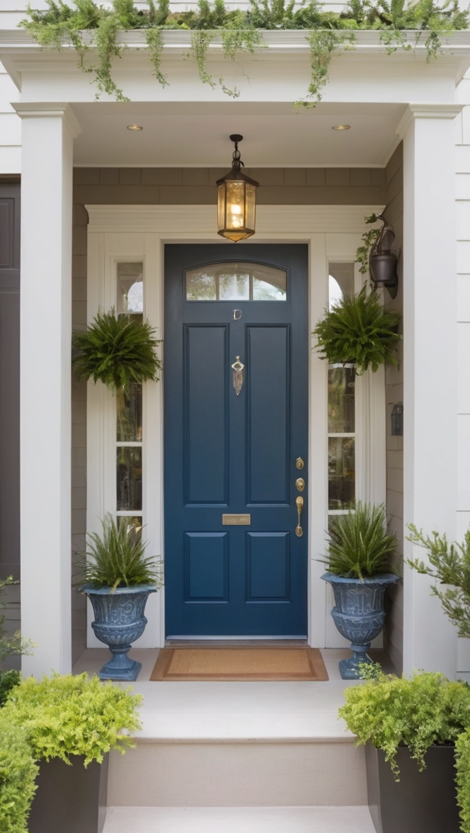 front door planter, front porch planter, entryway planters, outdoor planter ideas, modern plant containers