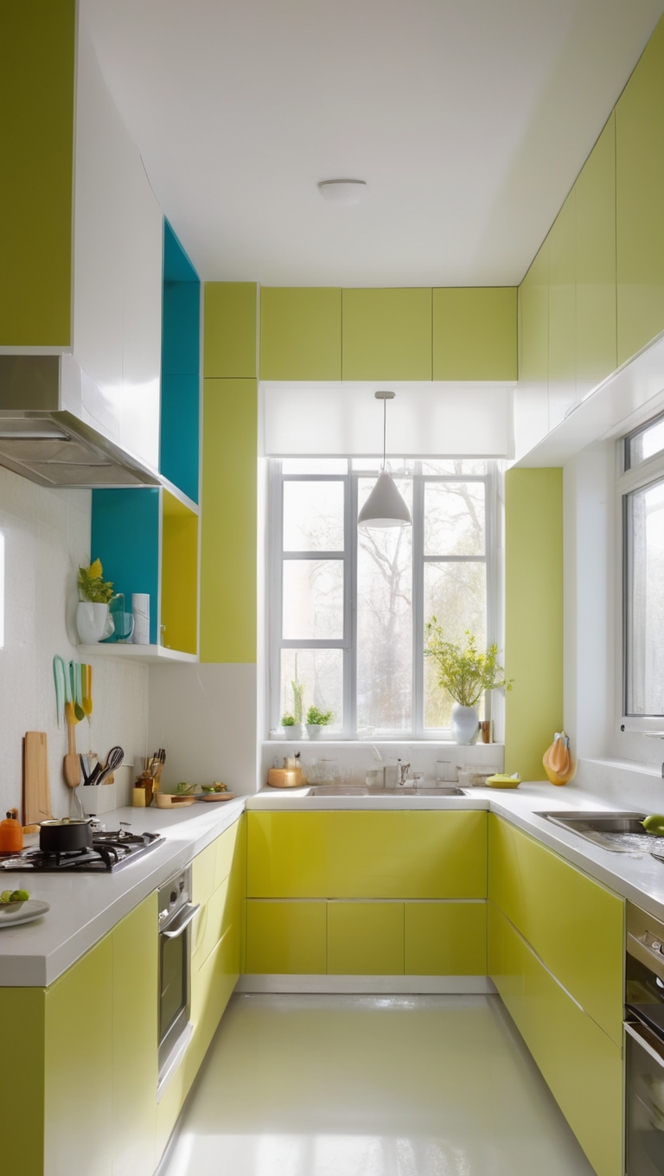 How can I incorporate a sleek, modern kitchen modular design into my home? ?