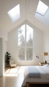 modern minimalist bedroom decor, minimalist bedroom design, contemporary minimalist bedroom, luxurious minimalist bedroom, upscale minimalist bedroom