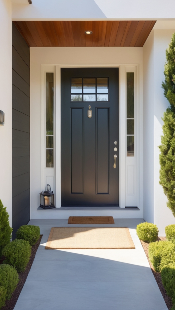 What are the top trends in modern house front door design? ?