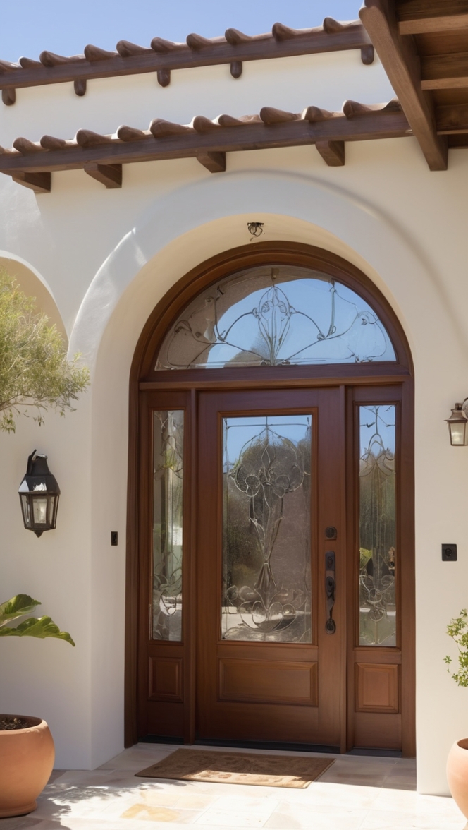 How would I choose the perfect modern Spanish front door for my home? ?